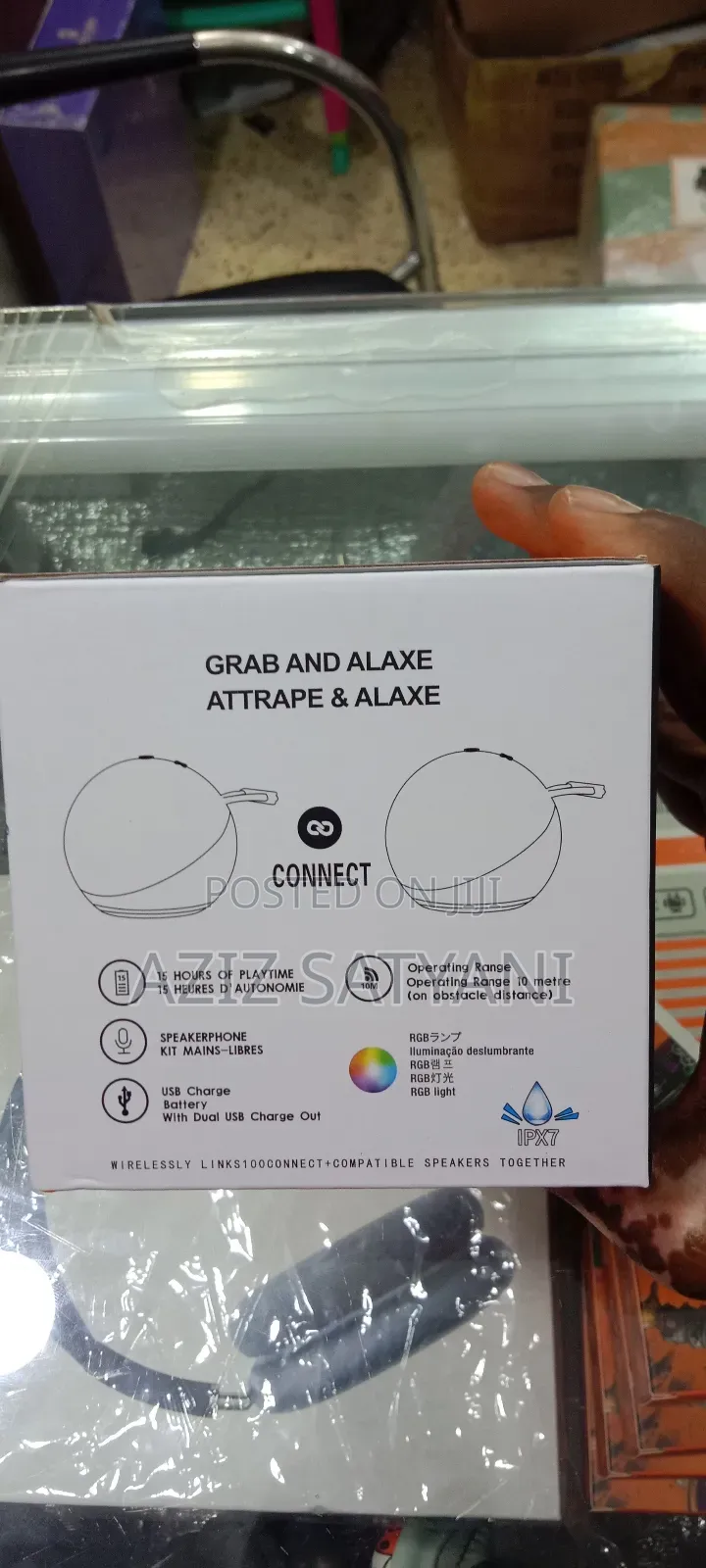 JBL Moon Light Round Speaker Make Songs High Touch Volume