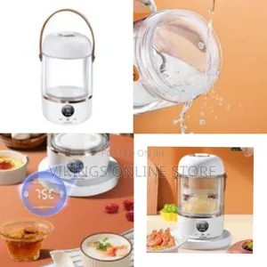 Mini Electric Stew Pot, Portable Electric Slow Cooker Multifunctional