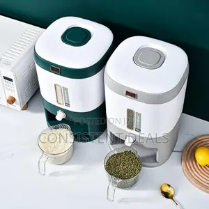 Kitchen Japanese Style Grain Storage Bucket Insect Proof