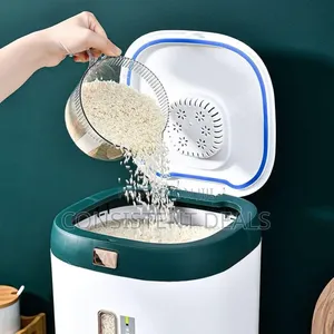 Kitchen Japanese Style Grain Storage Bucket Insect Proof