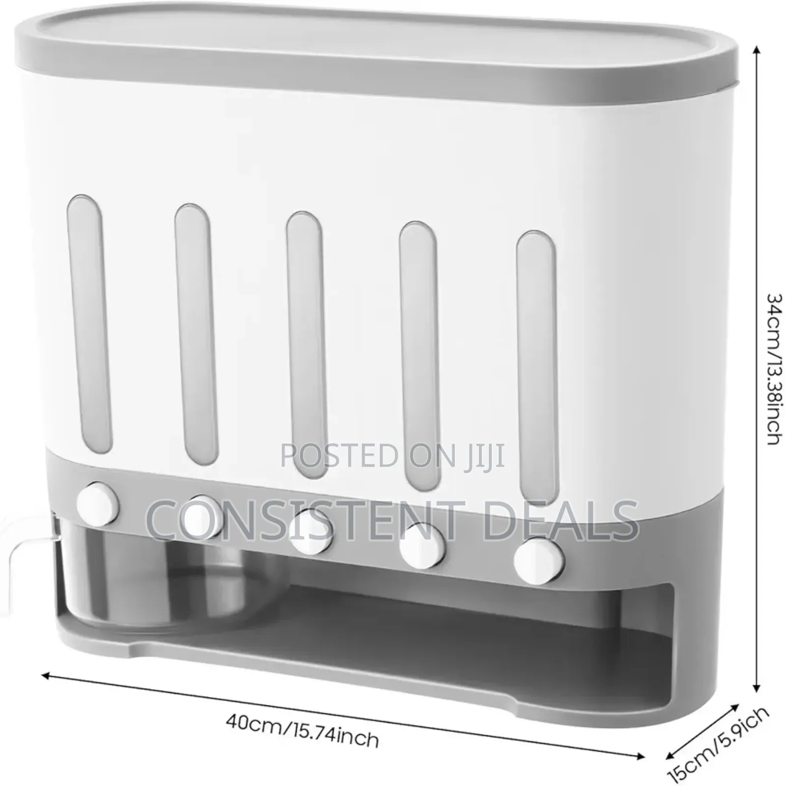 Modern Kitchen Cereal Dispenser Wall Mounted Cereal Dispenser