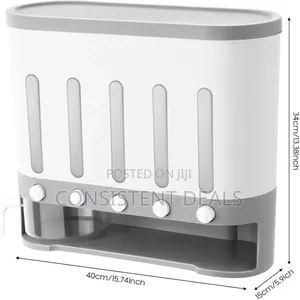 Modern Kitchen Cereal Dispenser Wall Mounted Cereal Dispenser