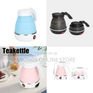 Portable Travel Folding Heating Electric Water Kettle 600ml Mini Food