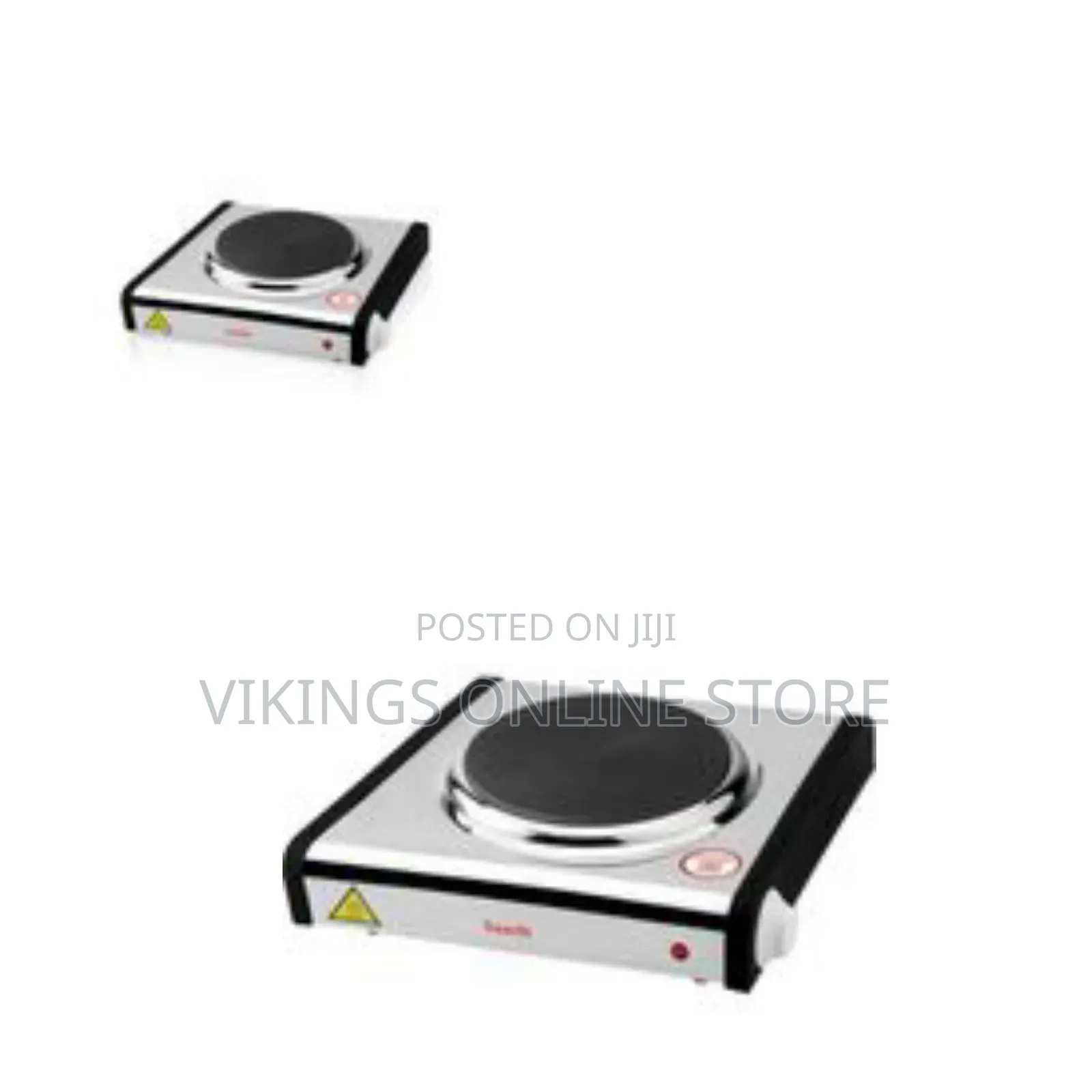 Saachi Electric Single Burner Table Cooking Hot Plate Stove- Grey