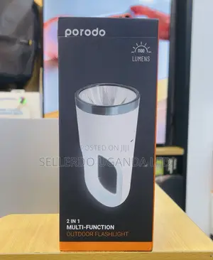 Porodo 2 in 1 Multi-Function Outdoor Flashlight