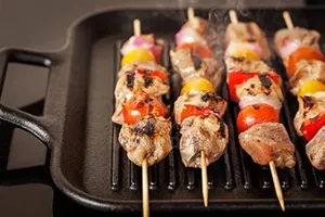 Bamboo Skewer Stick Wooden for Oven Grilling - 100 Sticks