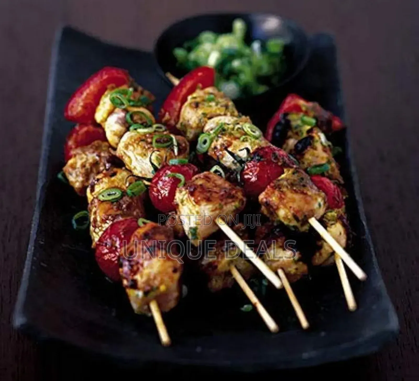 Bamboo Skewer Stick Wooden for Oven Grilling - 100 Sticks