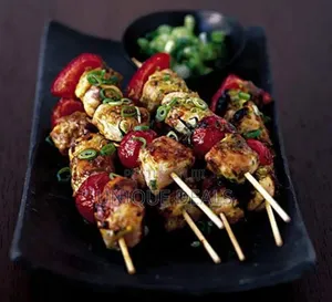 Bamboo Skewer Stick Wooden for Oven Grilling - 100 Sticks