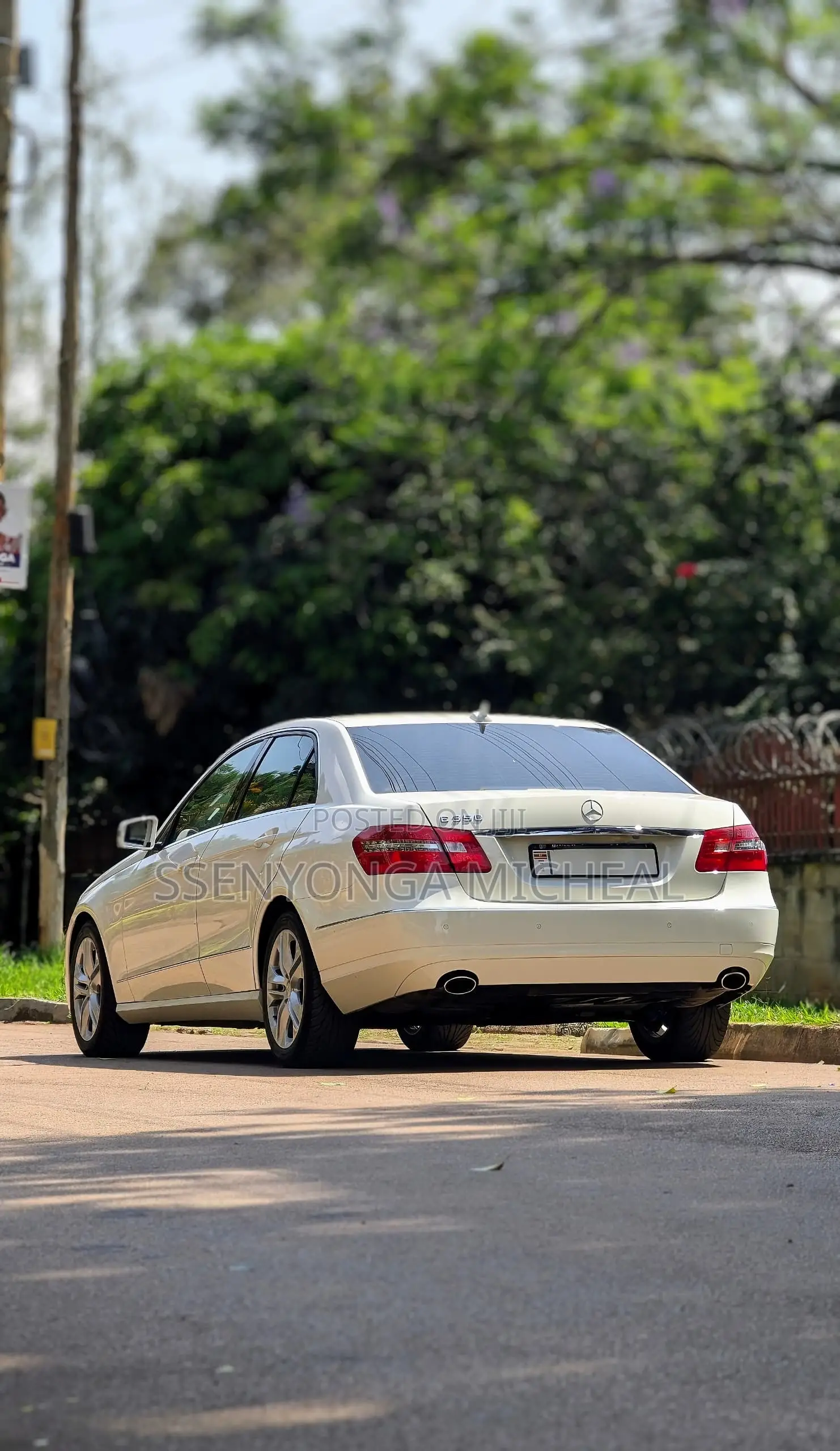 Mercedes-Benz E350 2011 White