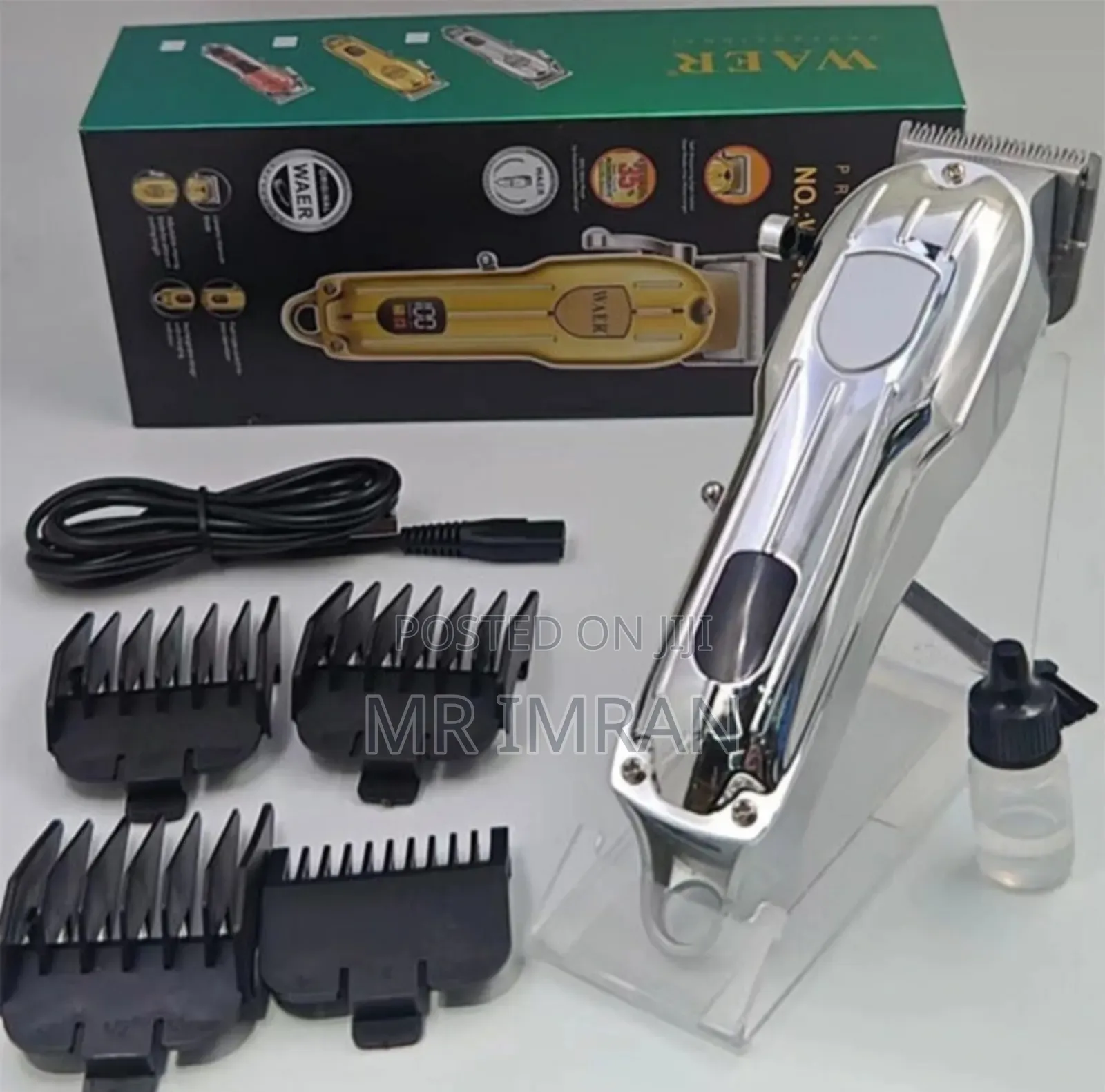 Waer Professional Rechargeable Hair Clipper
