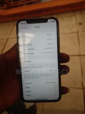 Apple iPhone X 256 GB Black