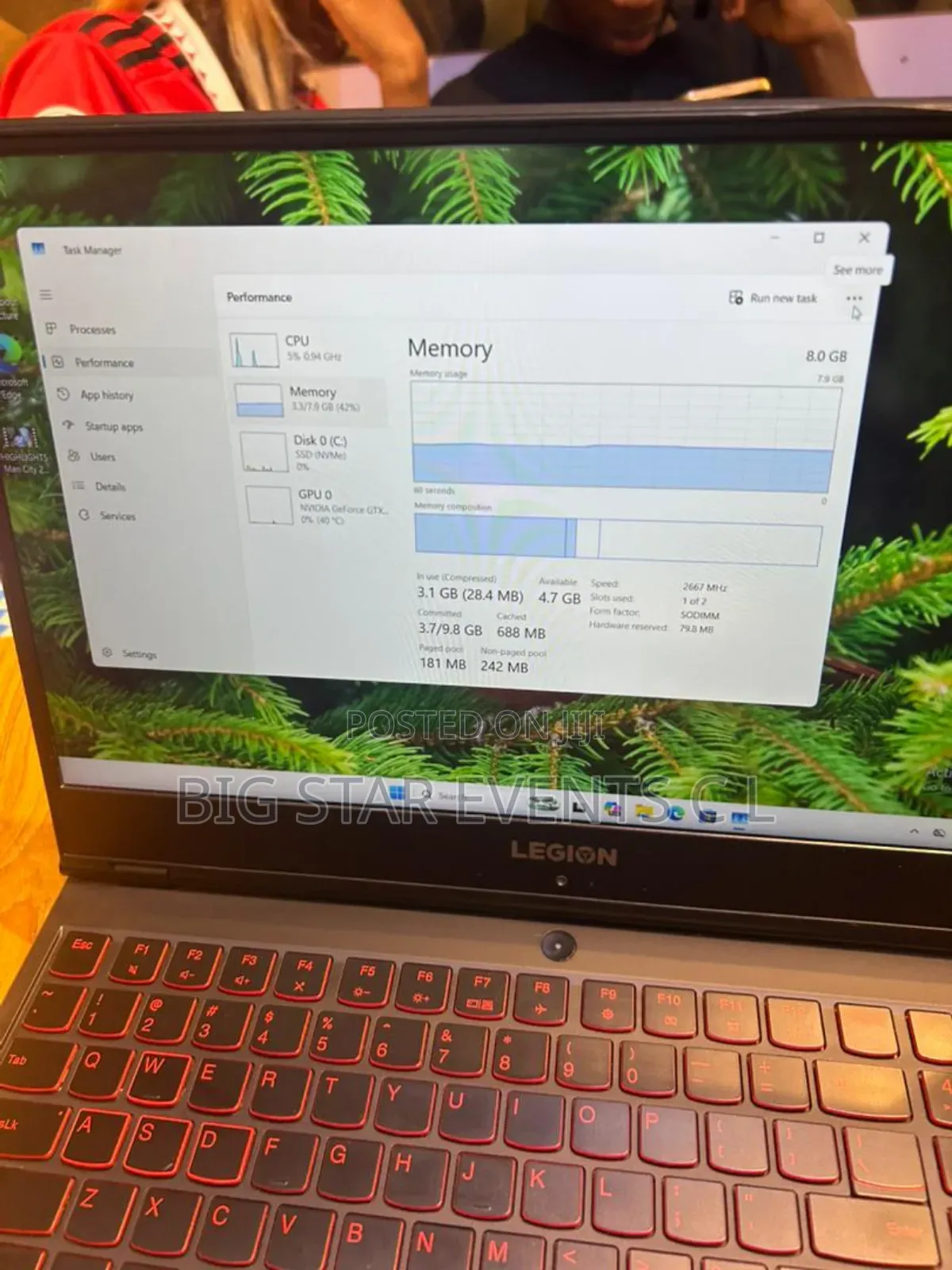 Laptop HP Victus 15 8GB Intel Core i5 SSD 512GB