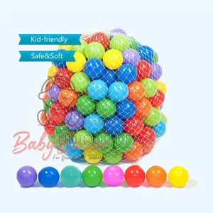 Coloured Balls for Kids Ball Pool or Ball Pit (50 Balls)