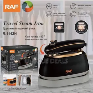 Raf Steam Iron 2 * 1 R.1142h, 1000 Watt, 220v, 50hz,
