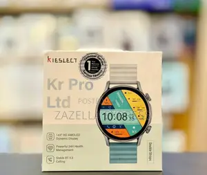 Kieslect Kr Pro LTD Calling Smartwatch With Dual Strap Silver