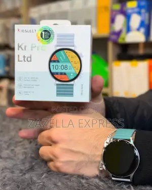 Kieslect Kr Pro LTD Calling Smartwatch With Dual Strap Silver