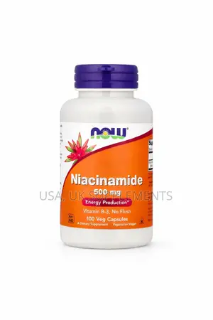 Now 500mg Niacinamide 100veg Capsules