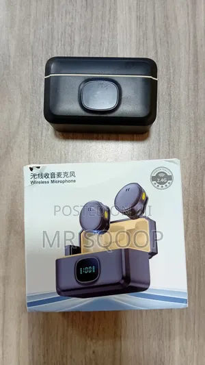 Wireless Lavalier Microphone 2.4g Noise Reduction for Phone