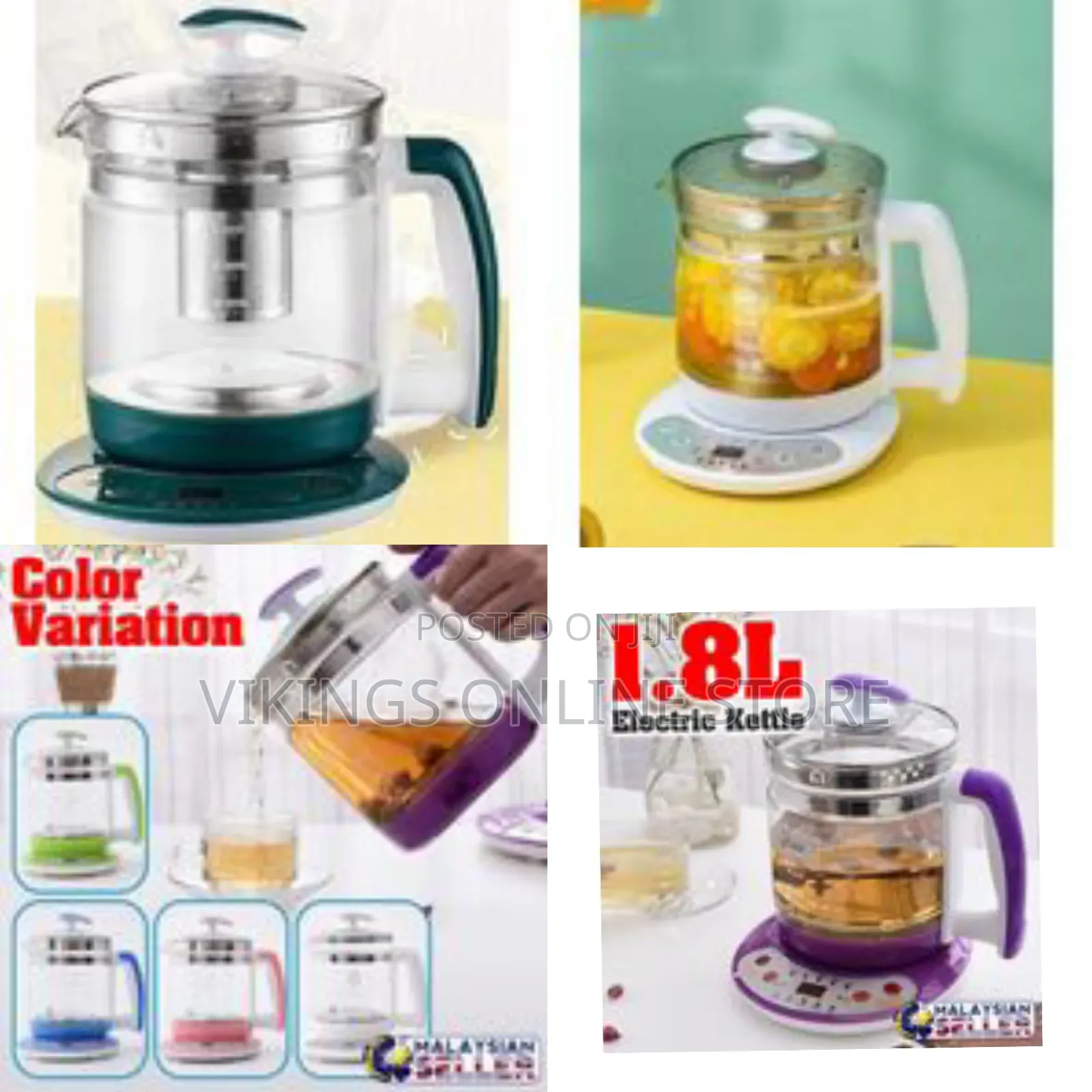 1.8l Electric Kettle Insulation Smart Constant Automatic Thickening