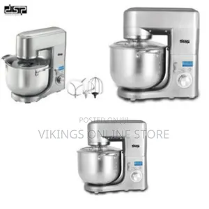 DSP 3 In1, 10l Blender Dough Hand Stand Mixer Food Processor, White