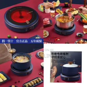 Silver Crest Electric Ceramic Cooker Household Stir-Frying Round