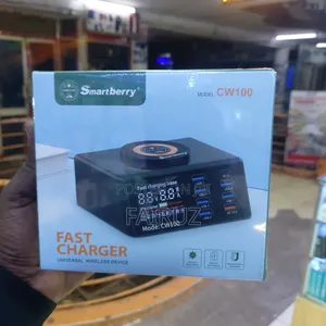Wireless and Multi Port Fast Charging Station