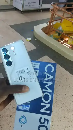 New Tecno Camon 50 256 GB White