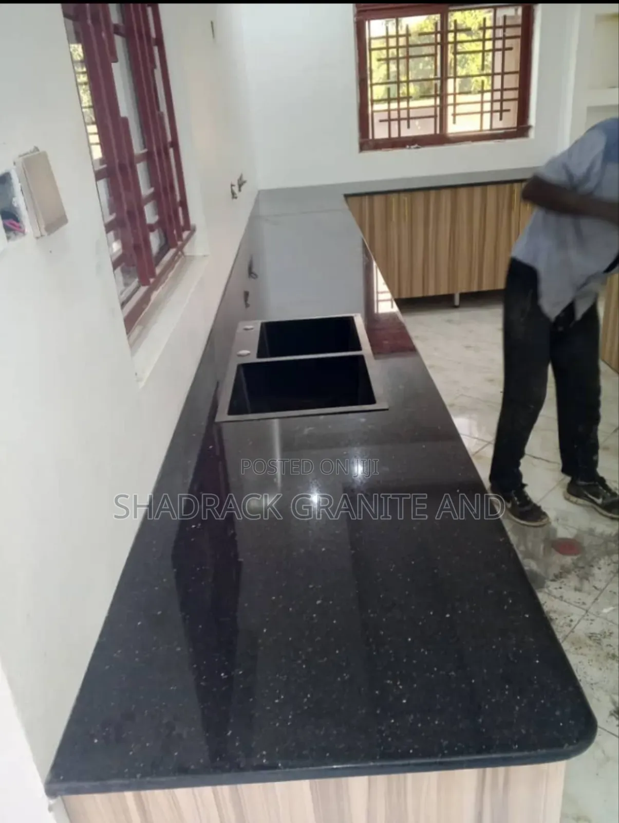 Imported Black Galaxy Granite