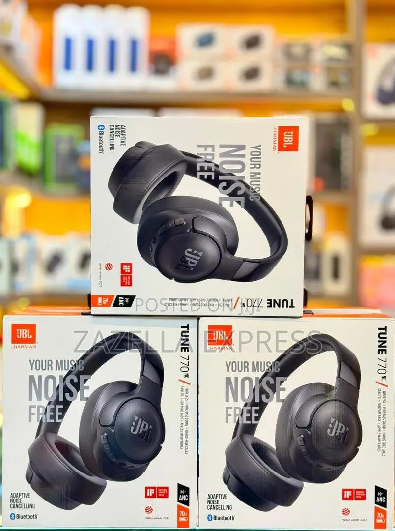 JBL Tune 770nc Headphones Adaptive Noise Cancelling