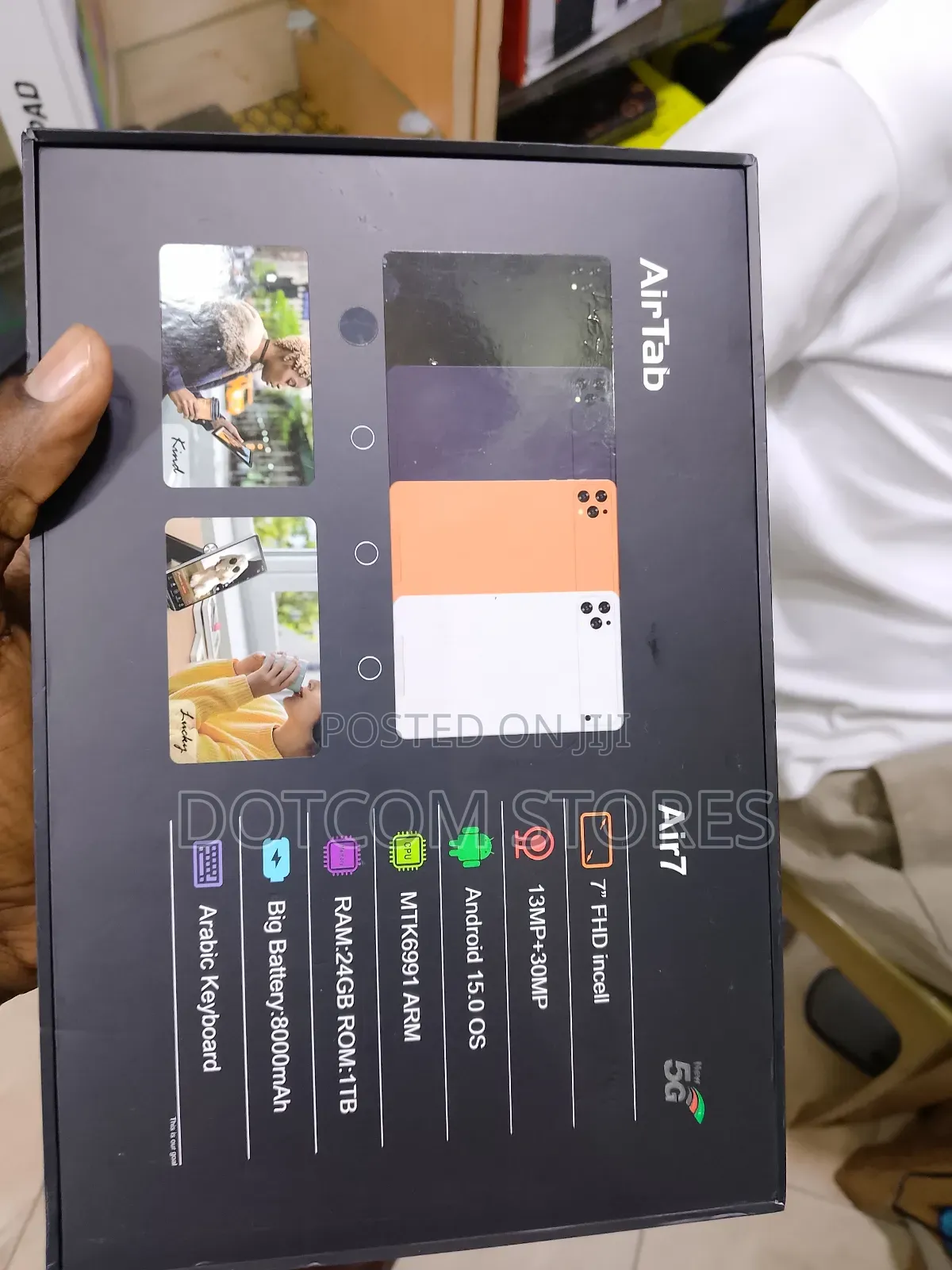 New AirTab A07 128 GB Black