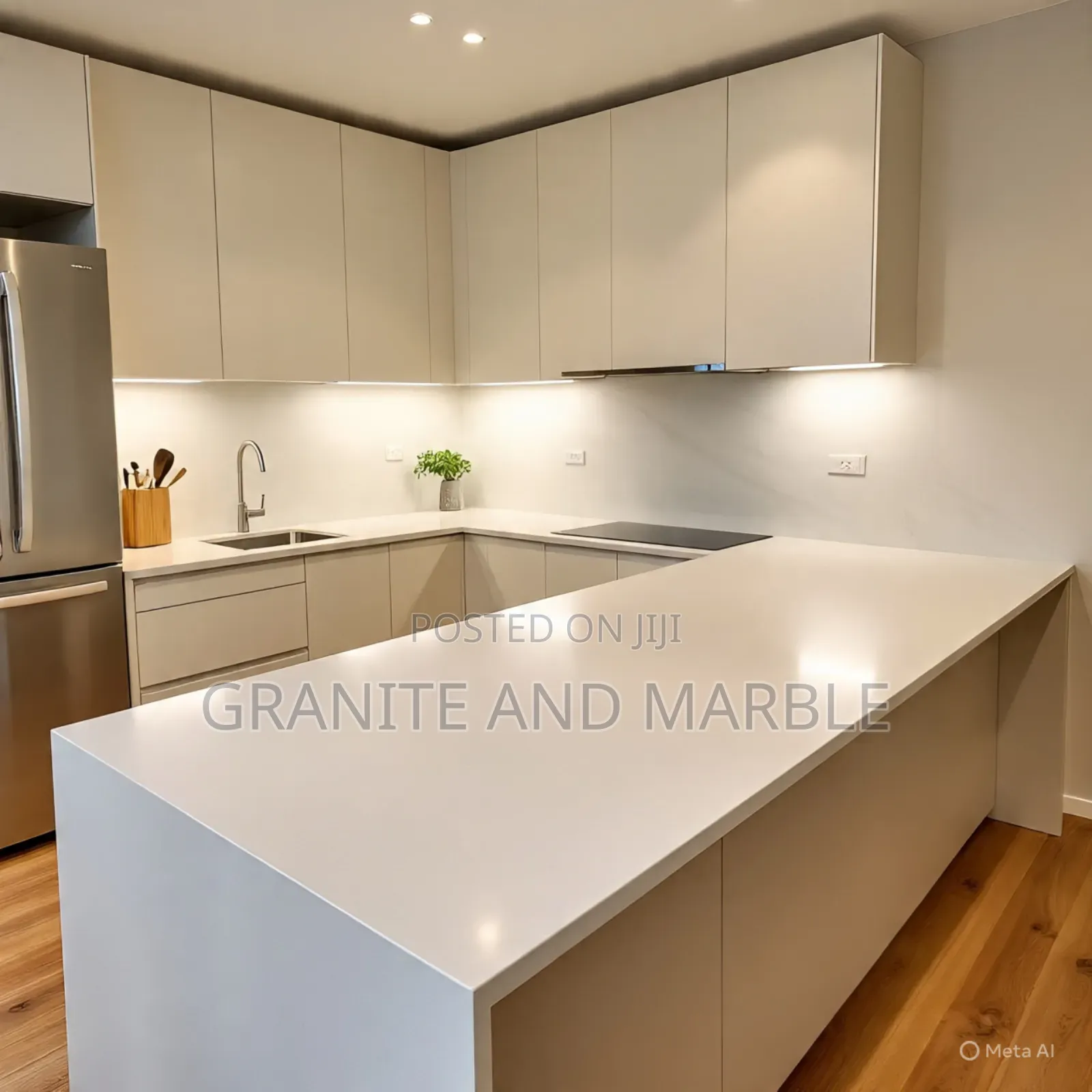 White Granite Kitchen Worktops – Affordable