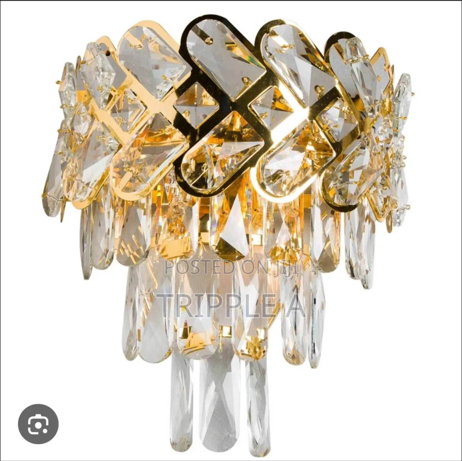 Wall Geometric Crystal Lamp
