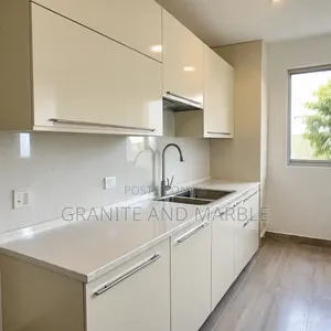 White Granite Kitchen Upgrade