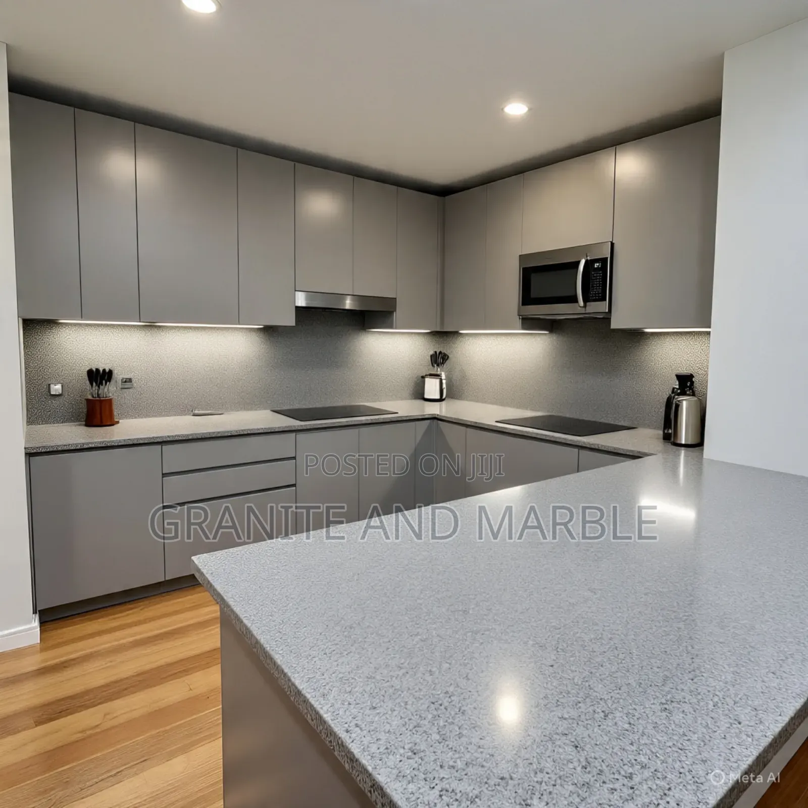 Luxury White Granite Kitchen Tops