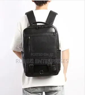 Designer Leather Backpack Bag