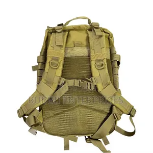 Military Backpack ~ Brown/Black