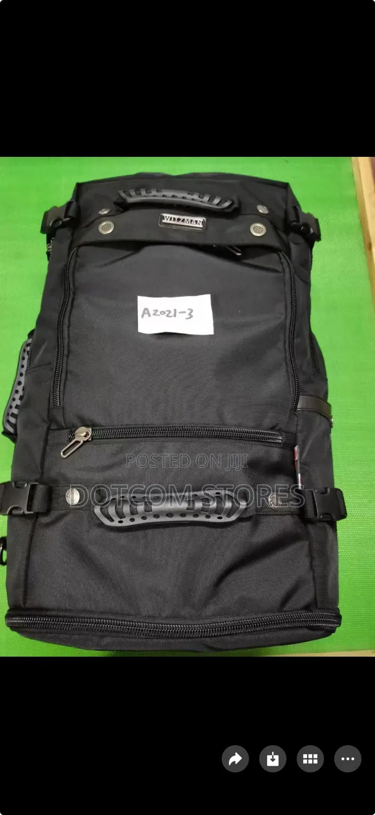 Witzman Travel Backpack Model B913.