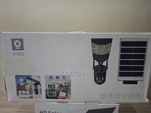 4g 2-in-1 Solar Street Light Camera Outdoor, 12mp Dual Lens PTZ