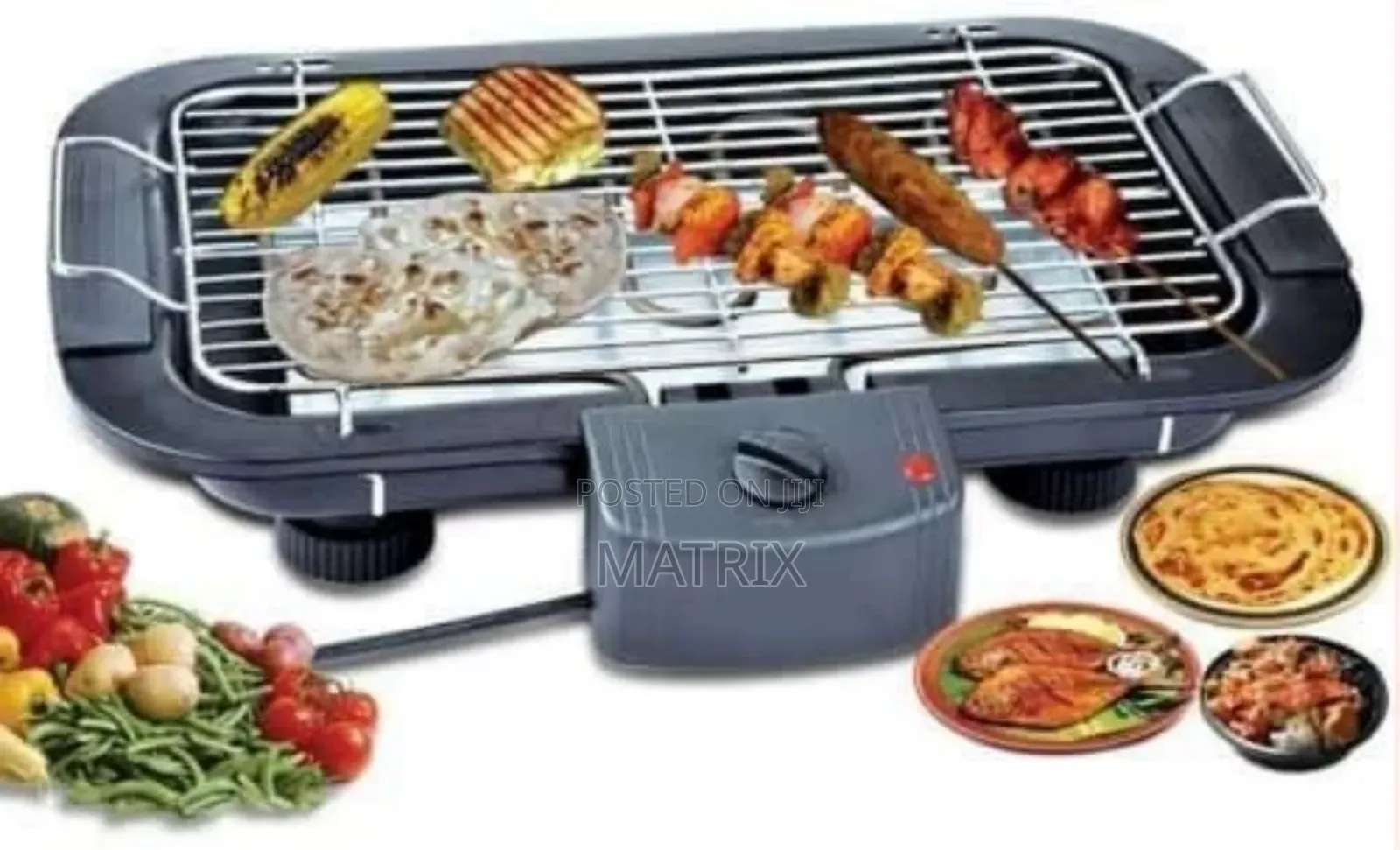 Smokeless Non-Stick Electric Barbecue (Bbq) Grill Machine