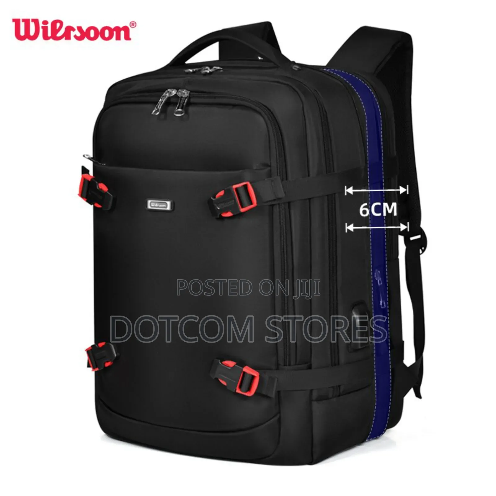 Wiersoon Anti-Theft Waterproof Laptop Bag