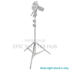 Silver Light Stand