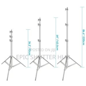 Silver Light Stand