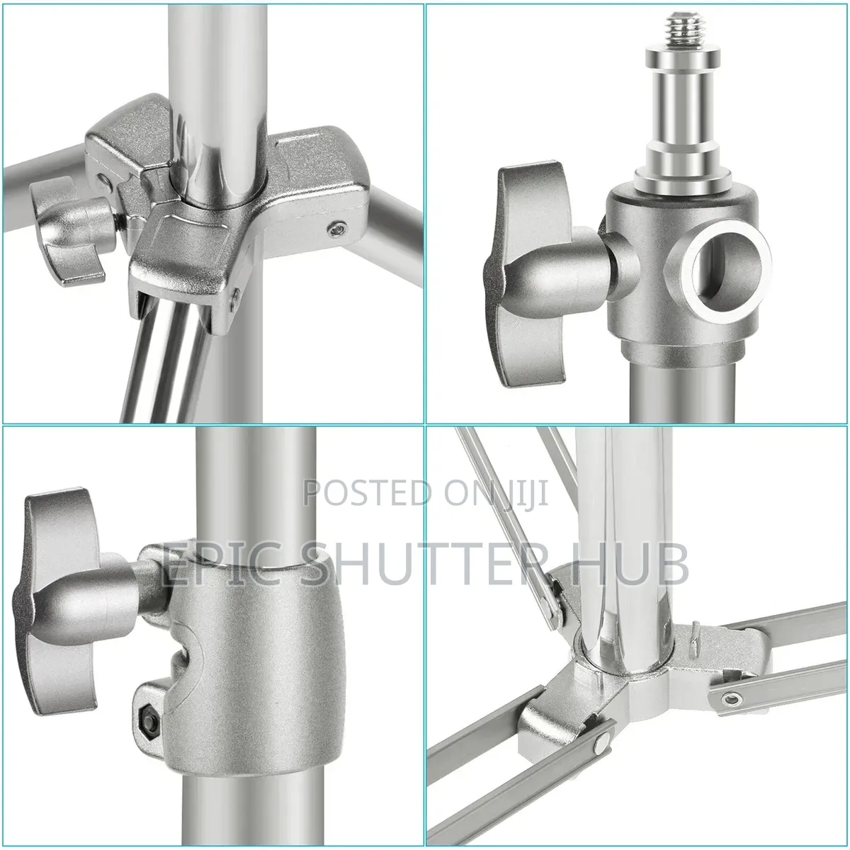Silver Light Stand