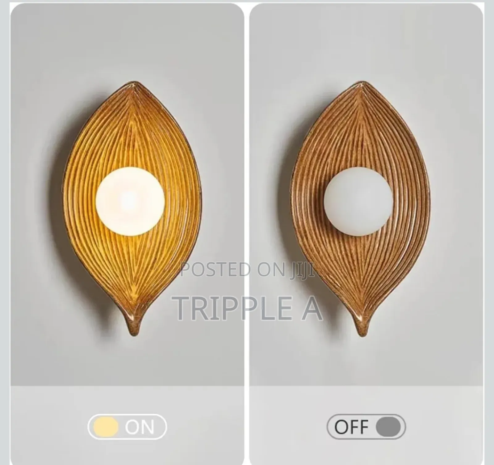 Led Resin Wall Light