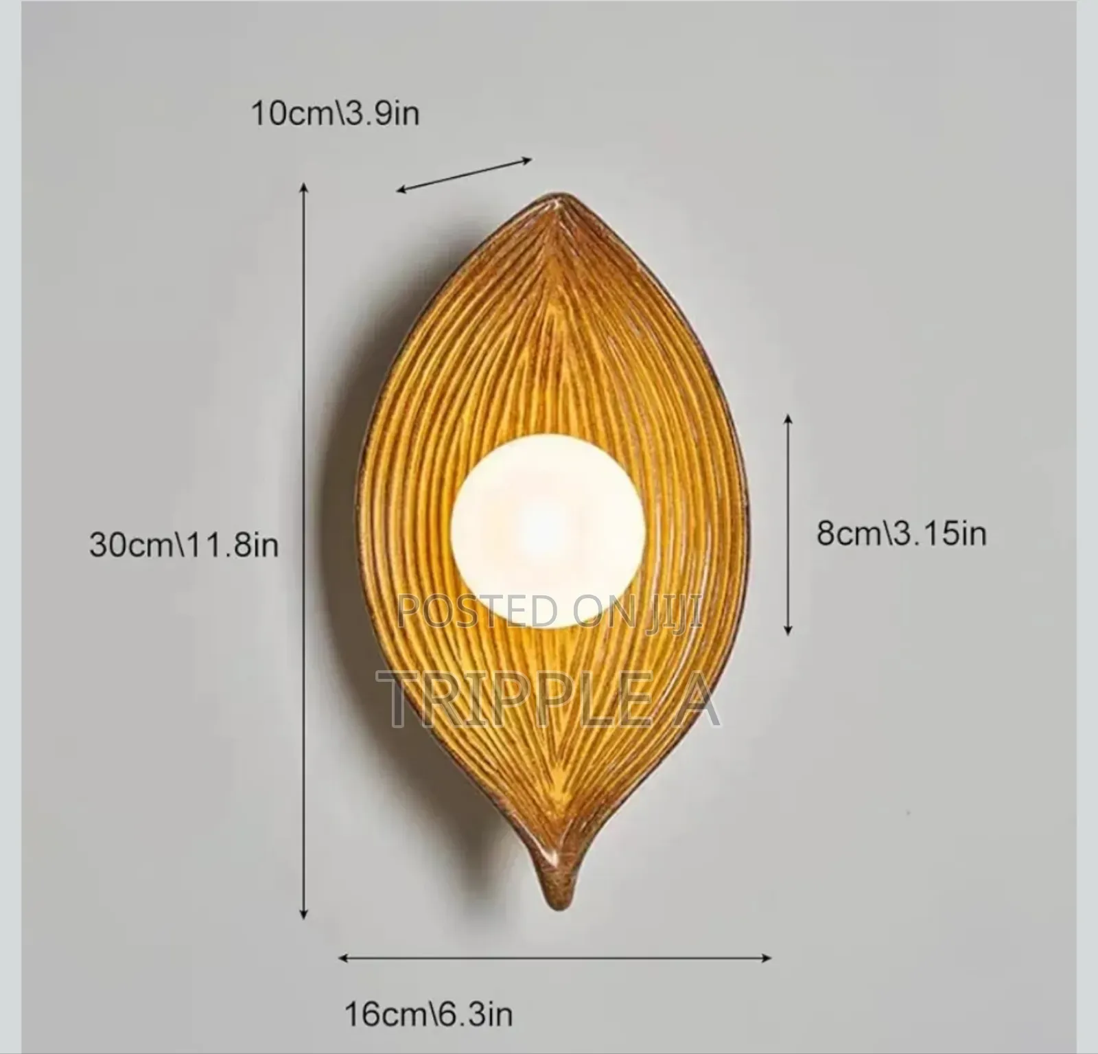 Led Resin Wall Light