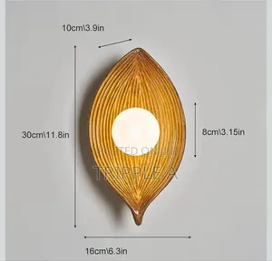 Led Resin Wall Light