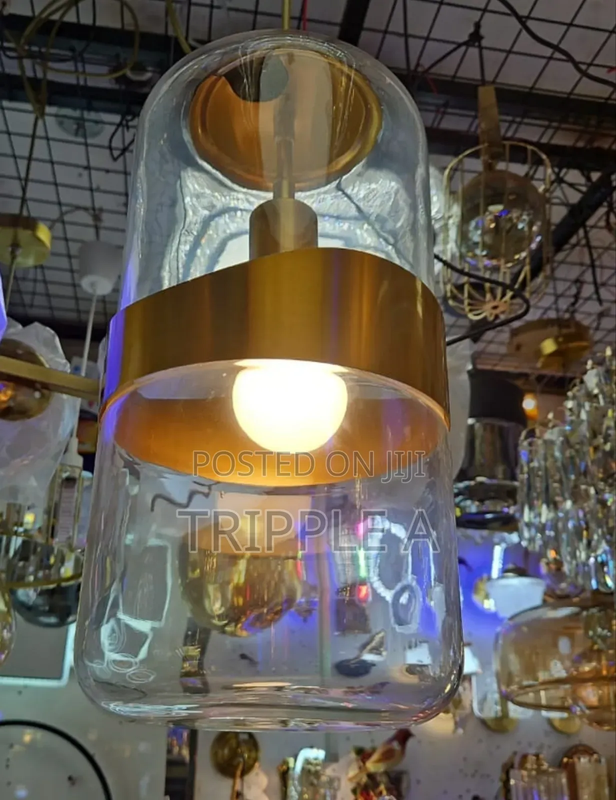 Glass Pendant Light