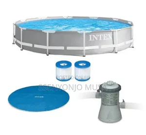 Intex 12ft X 30in Prism Frame Pool | Above Ground Swimming P