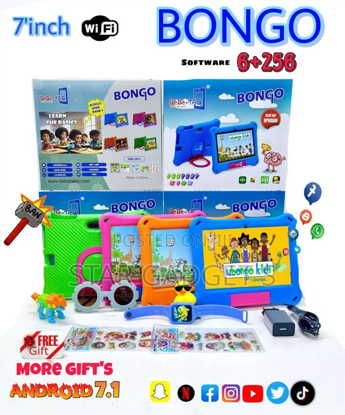 New Bebe Bongo 256 GB Blue