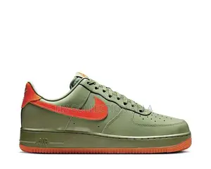 Nike Airforce One PRM Oil Green